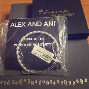 Alex and Ani Jordan Single Shiny Silver Finish